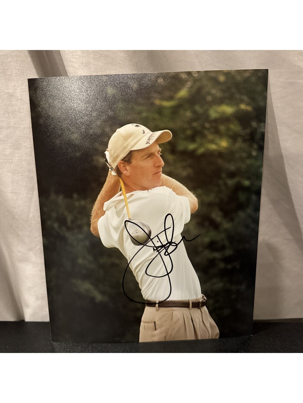 Jim Furyk Autographed/Signed PGA 8x10 Photograph w/COA
